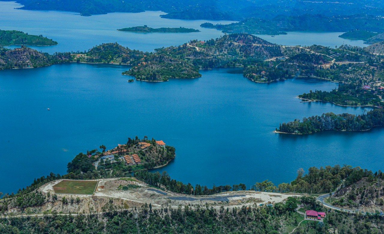 Islands on Lake Kivu